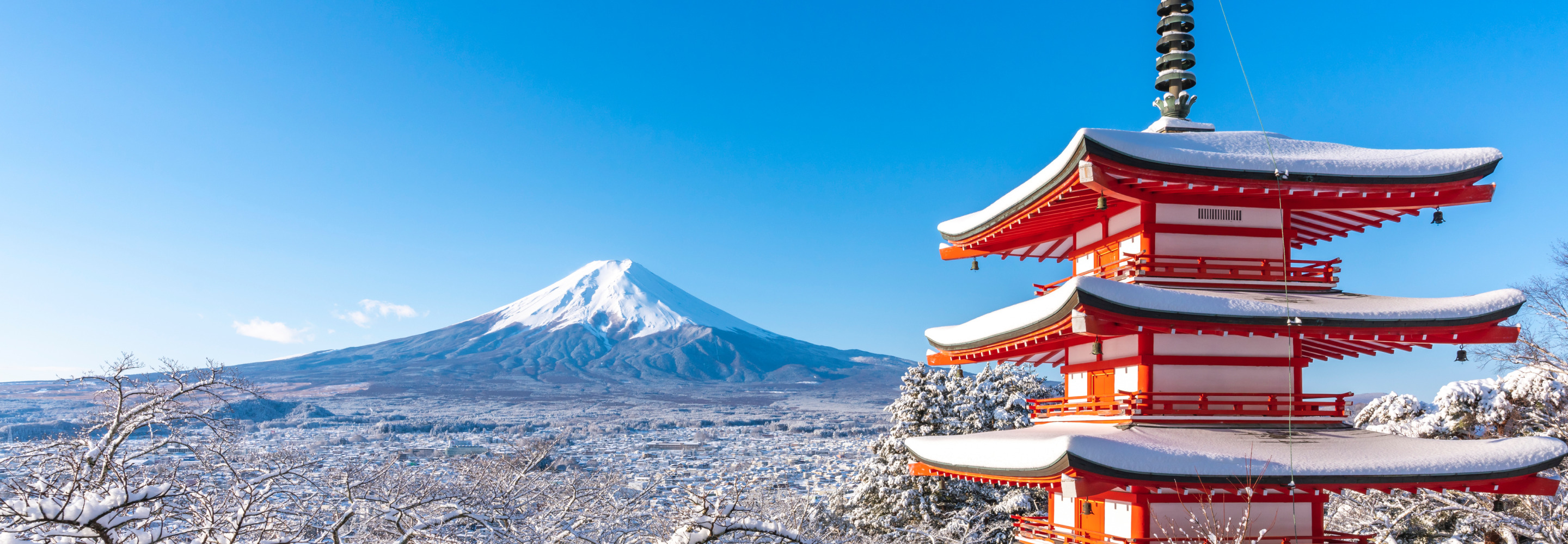山梨県イメージ画像富士山と三重塔